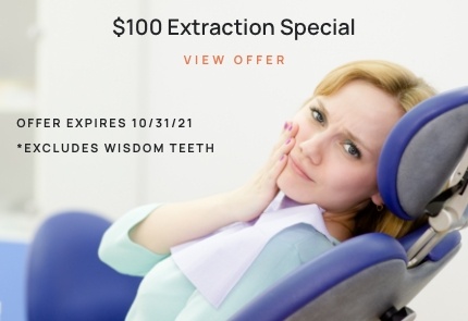 Dental extraction special coupon