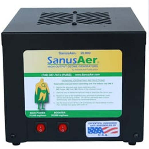 SanusAer ozone generator system